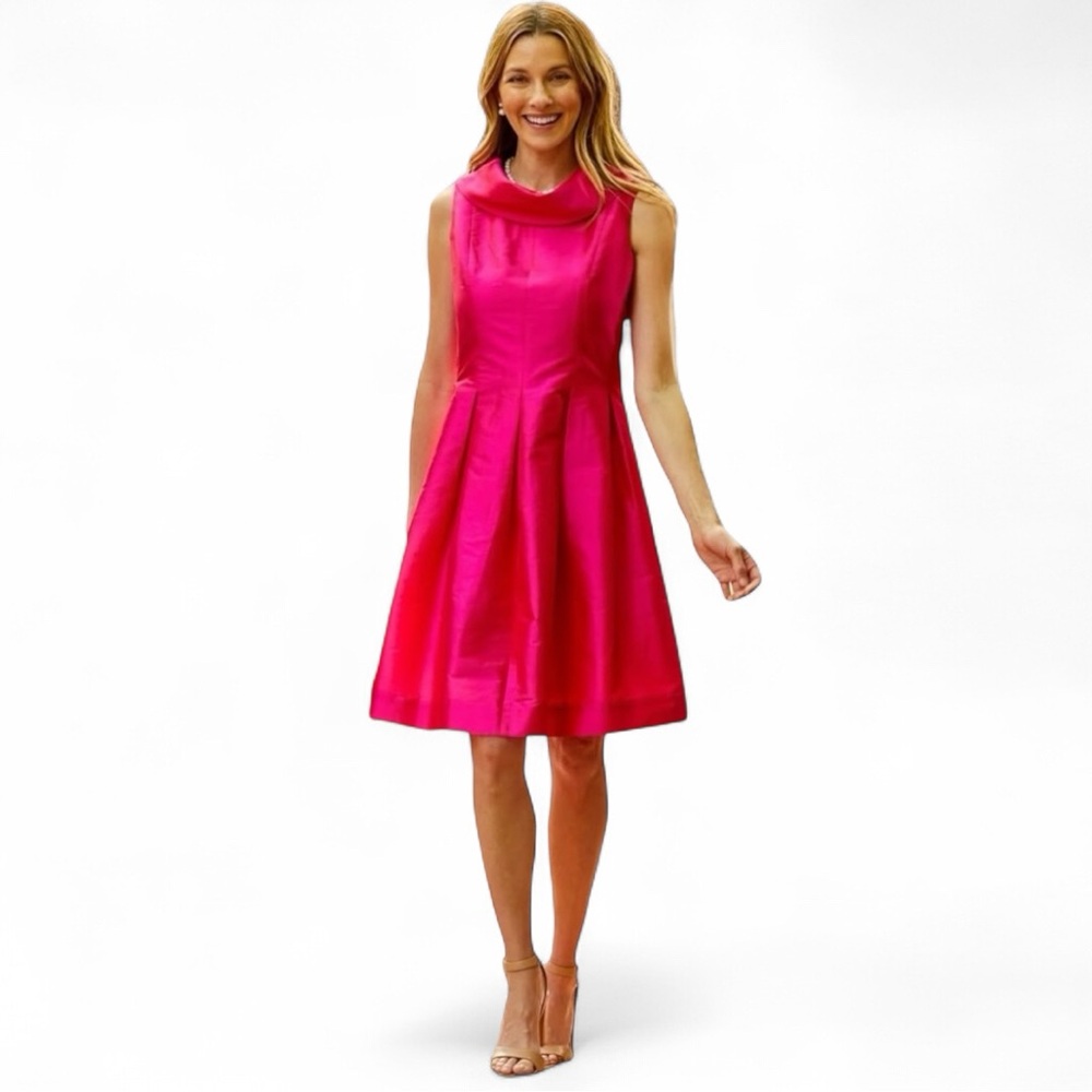Sara Campbell Valerie Dress in Bright Pink | 4 NWT